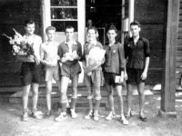 Badische Meisterschaft in der Radsporthalle Konstanz, 1957